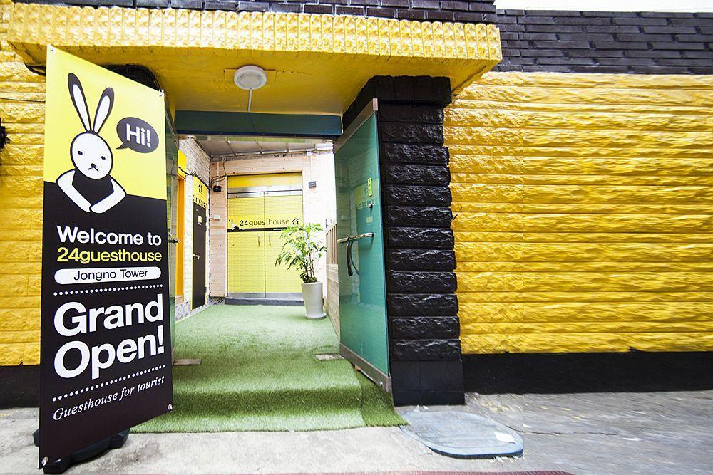 24 Guesthouse Jongno Tower Seul Exterior foto