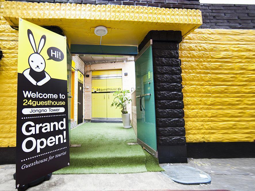 24 Guesthouse Jongno Tower Seul Exterior foto